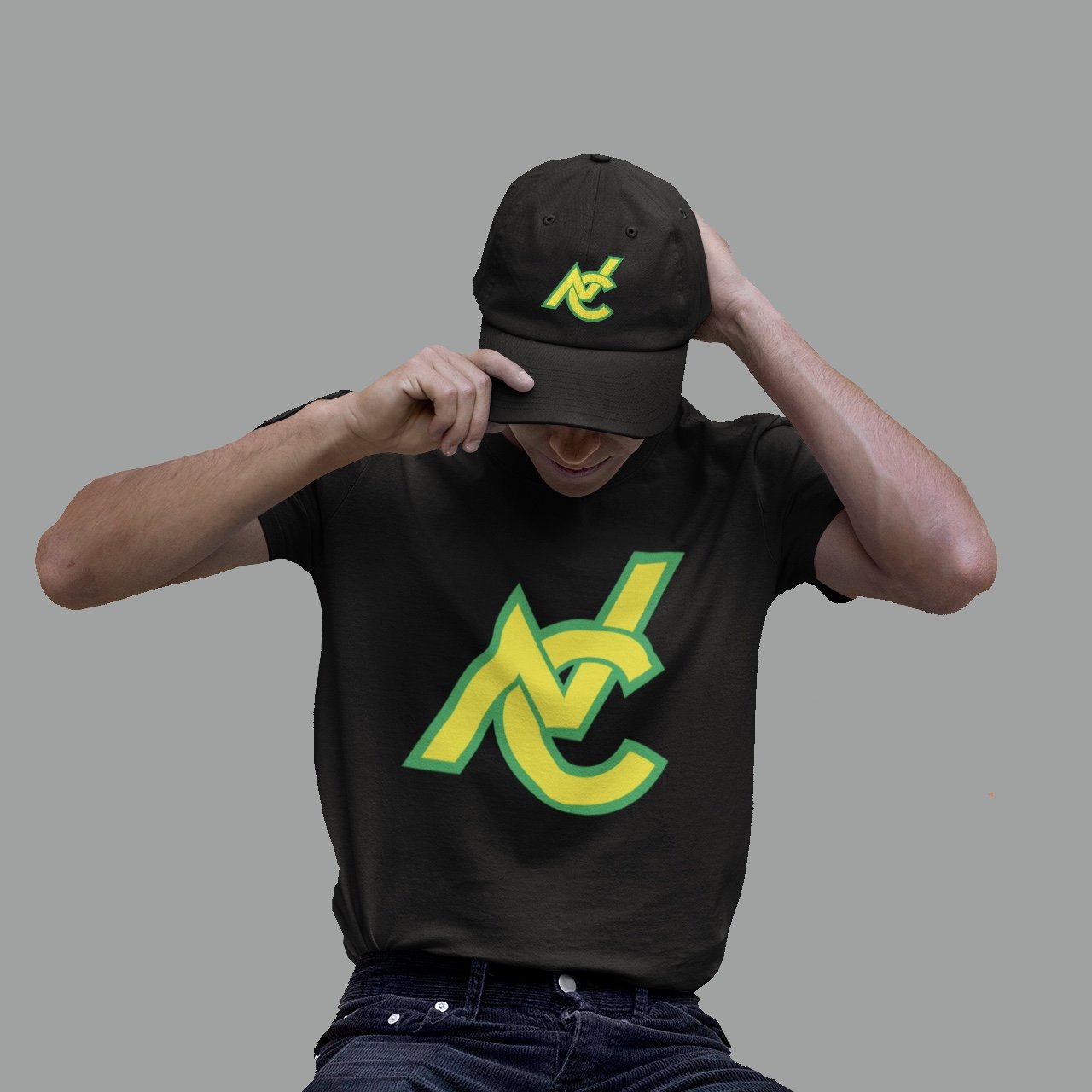 Custom Logo T-Shirt + Cap Bundle - Hibris