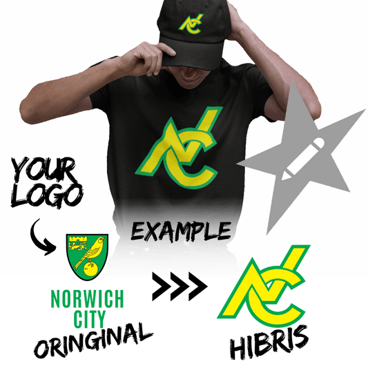 Custom Logo T-Shirt + Cap Bundle - Hibris