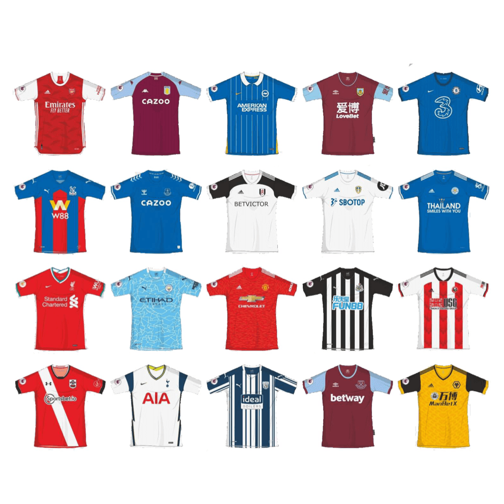 Premier League 20/21 Shirt 2ND OFFER - Hibris